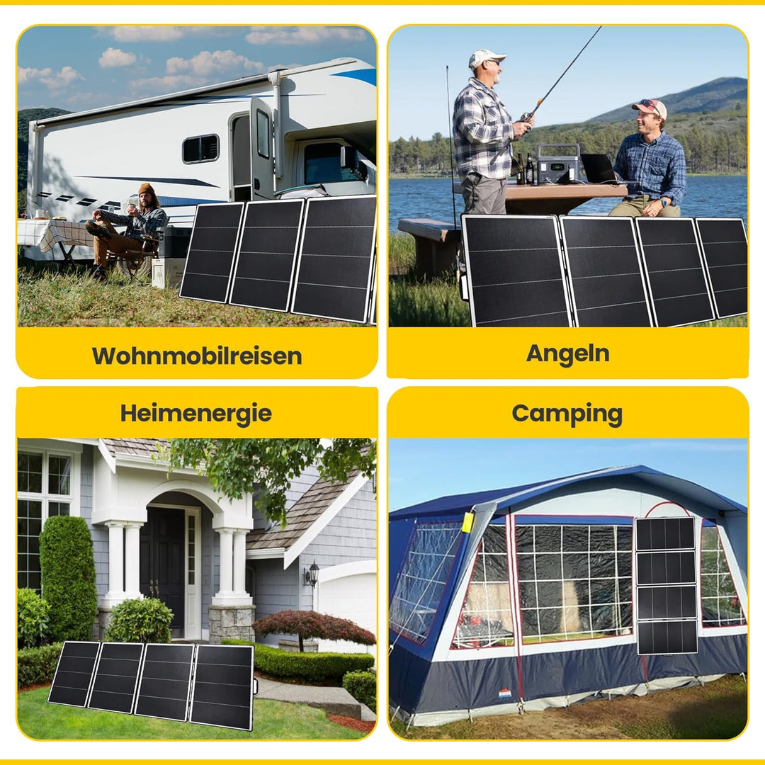 Offgridtec FSP-Max 400W 36V faltbares Solarmodul Solarkoffer 400W Single, 400W Single