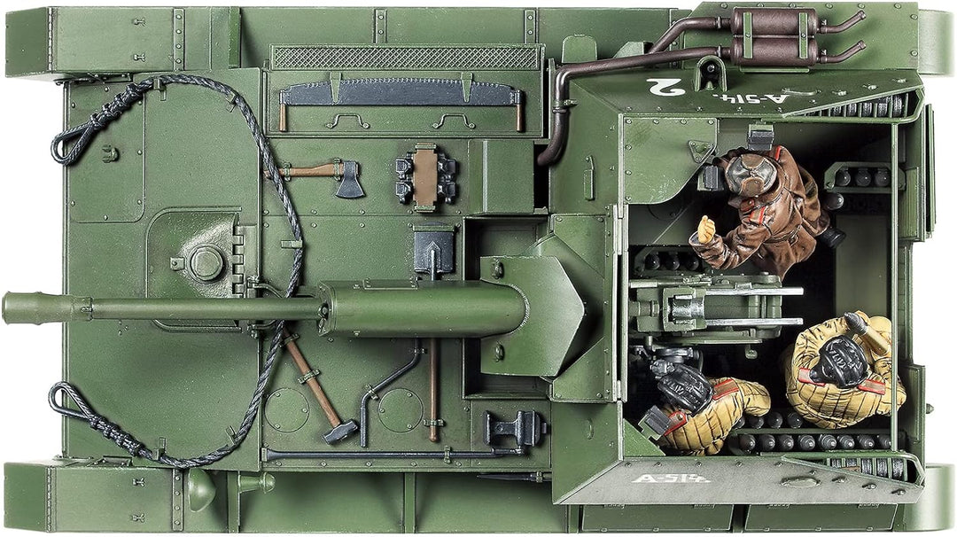 Tamiya 35348 RUSSISCHE SELBSTFAHRZEUGE SU76M 1/35" 1:35 Sov. SU-76M Panzerhaubitze Fahrzeug