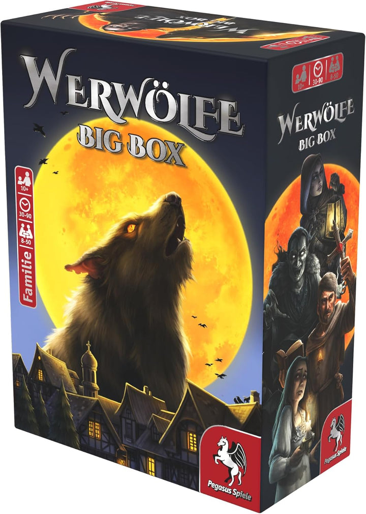 Werwölfe Big Box, 13 cm x 6.5 cm x 18.5 cm, Schwarz