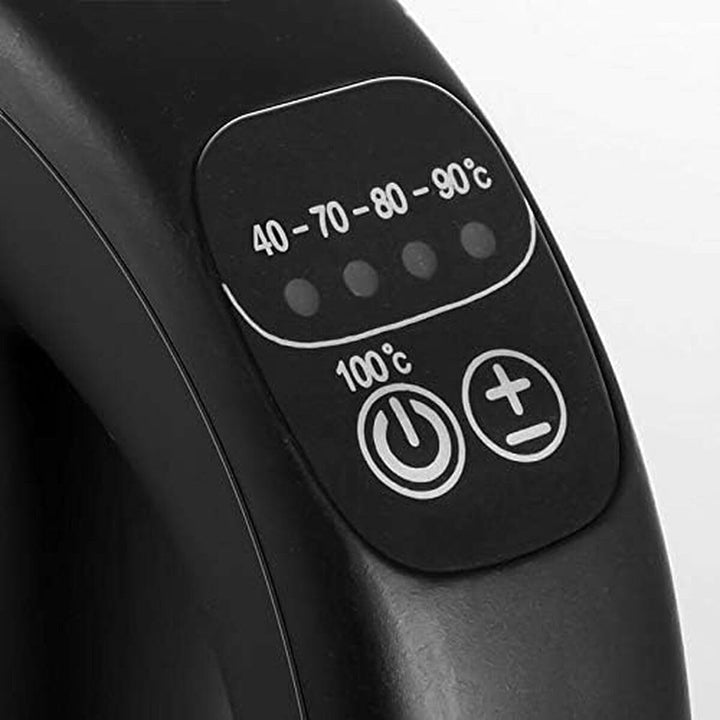 eldom C510c Glas Wasserkocher mit Temperatureinstellung (40°C-100°C) | 1,7 Liter Kapazität | Warmhal