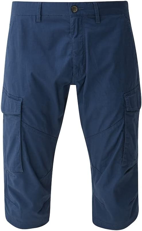 s.Oliver Herren Cargo-Bermuda, Detrot Relaxed Fit 32 Blau, 32 Blau