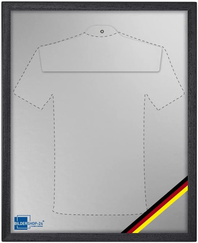 Bildershop-24 Objektrahmen Trikotrahmen VARIO36 WM inkl. Bügel, Deutschland Banner und Passepartout