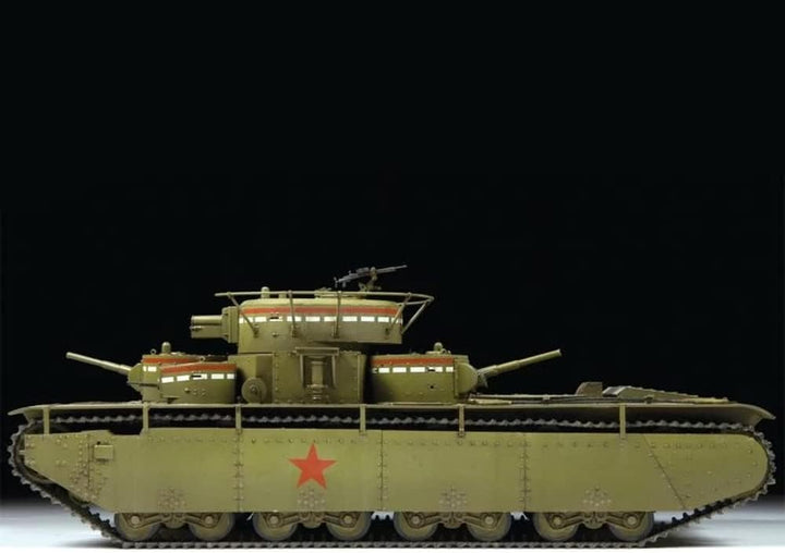ZVEZDA 500783667 - 1:35 T-35 Heavy Soviet Tank, Modellbau, Bausatz, Standmodellbau, Modellbau, Bausa