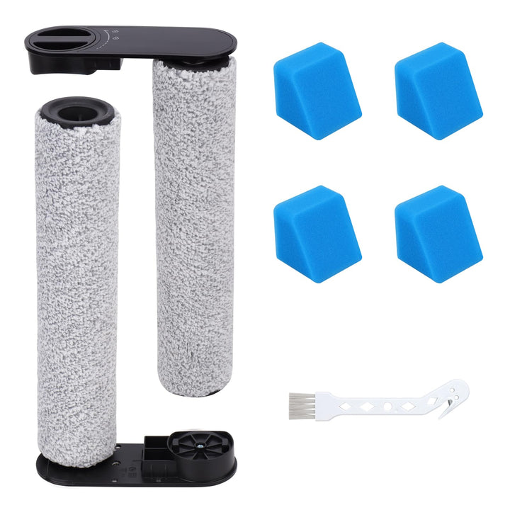 Rollenbürste & Filter Zubehör Ersatzteil für Eureka NEW430BL/ JONR ED12 Staubsauger, 2 Bürstenrollen