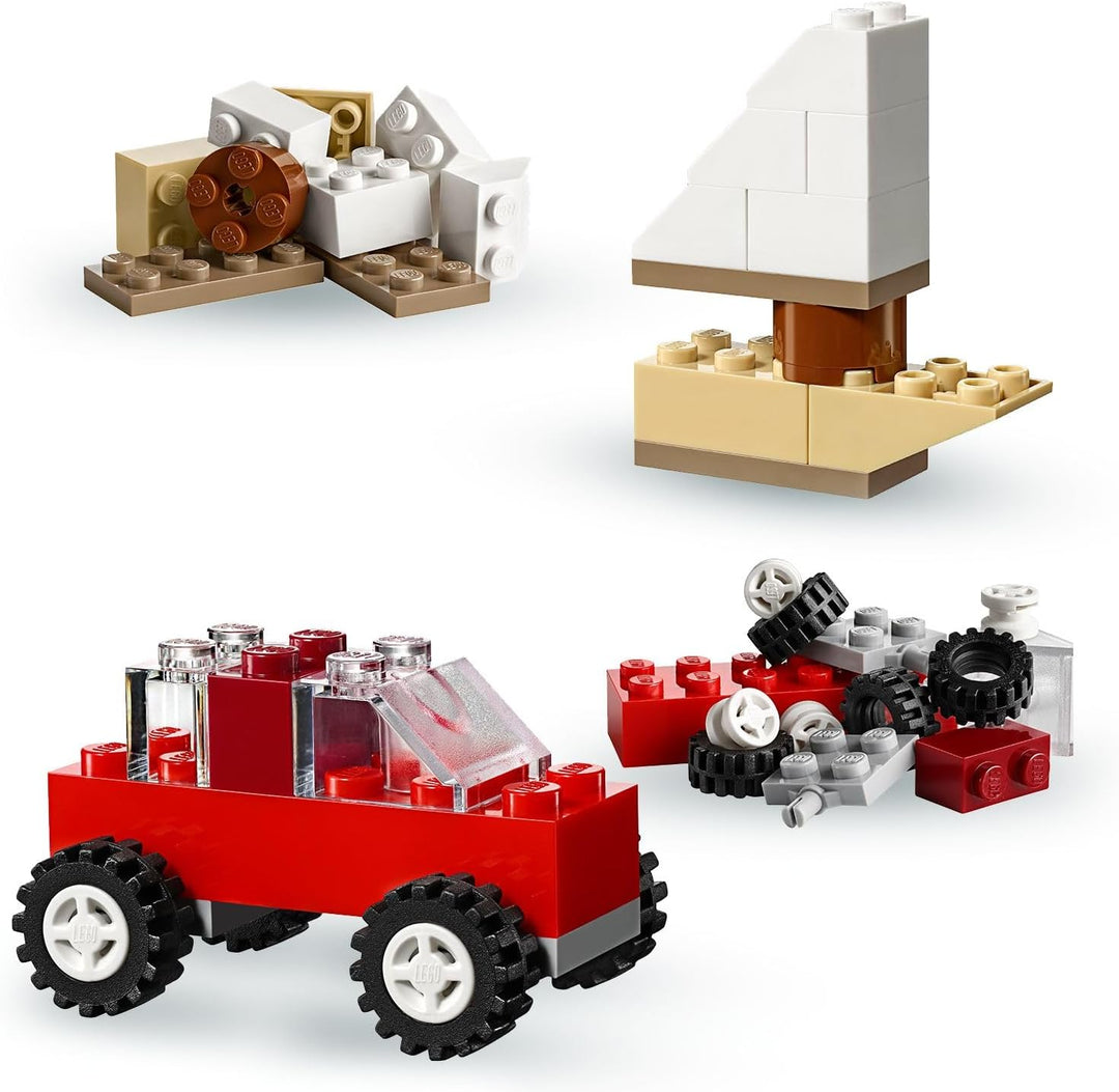 LEGO Classic Bausteine Starterkoffer – Farben Sortieren mit Aufbewahrungsbox, kreatives Geschenk, Ki