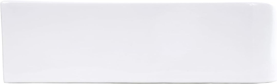 Schöner Wohnen Kollektion Waschbecken Dara 60,5 x 47 cm, Keramikwaschbecken Bad, Aufsatz- oder Wand-