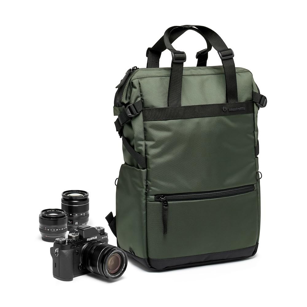 Manfrotto Street Slim Photography Backpack Pour Appareil Reflex et Hybride, Ouverture Avant et Arriè