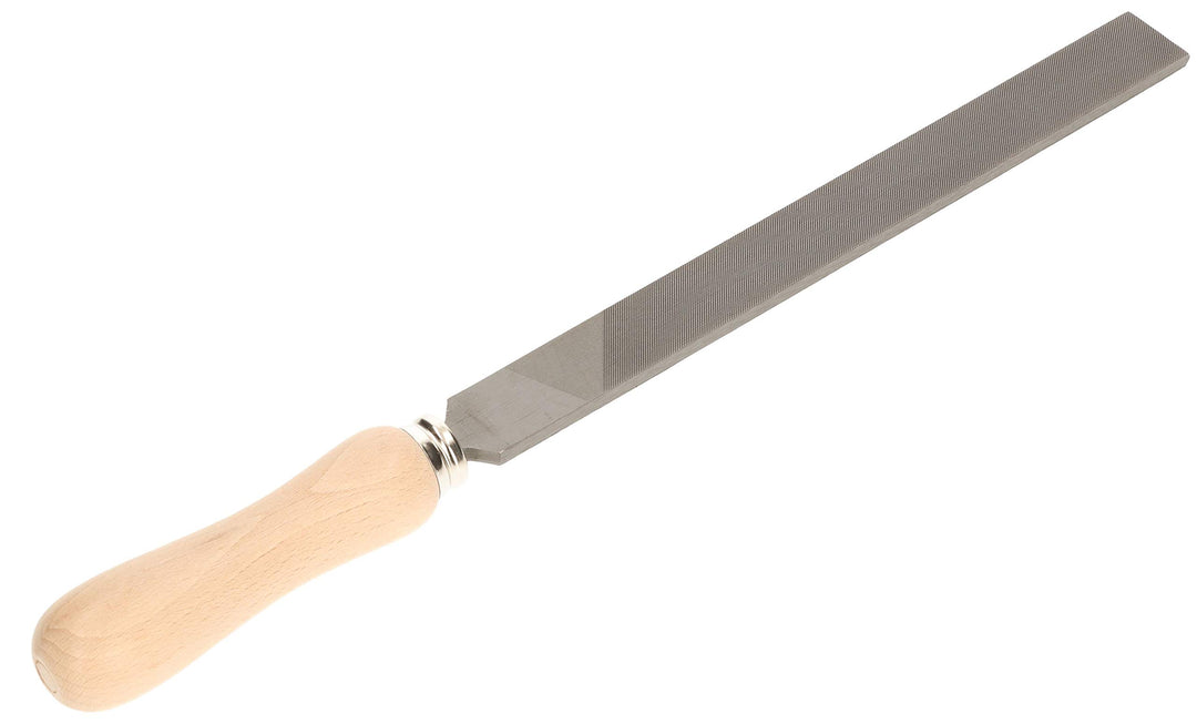 KOTARBAU® Werkstattfeile Flach Länge: 250 mm Hieb 3 (Fein) Handfeile Flachfeile Metallfeile für Meta