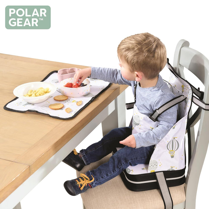 Polar Gear Alza Stuhl mit Tischset für Kinder, BPA-frei, waschbar, wiederverwendbar und zusammenklap