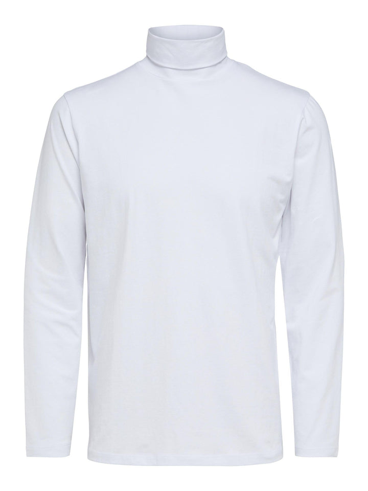 SELECTED HOMME Male Oberteil mit Langen Ärmeln Rollkragen XXL Bright White, XXL Bright White