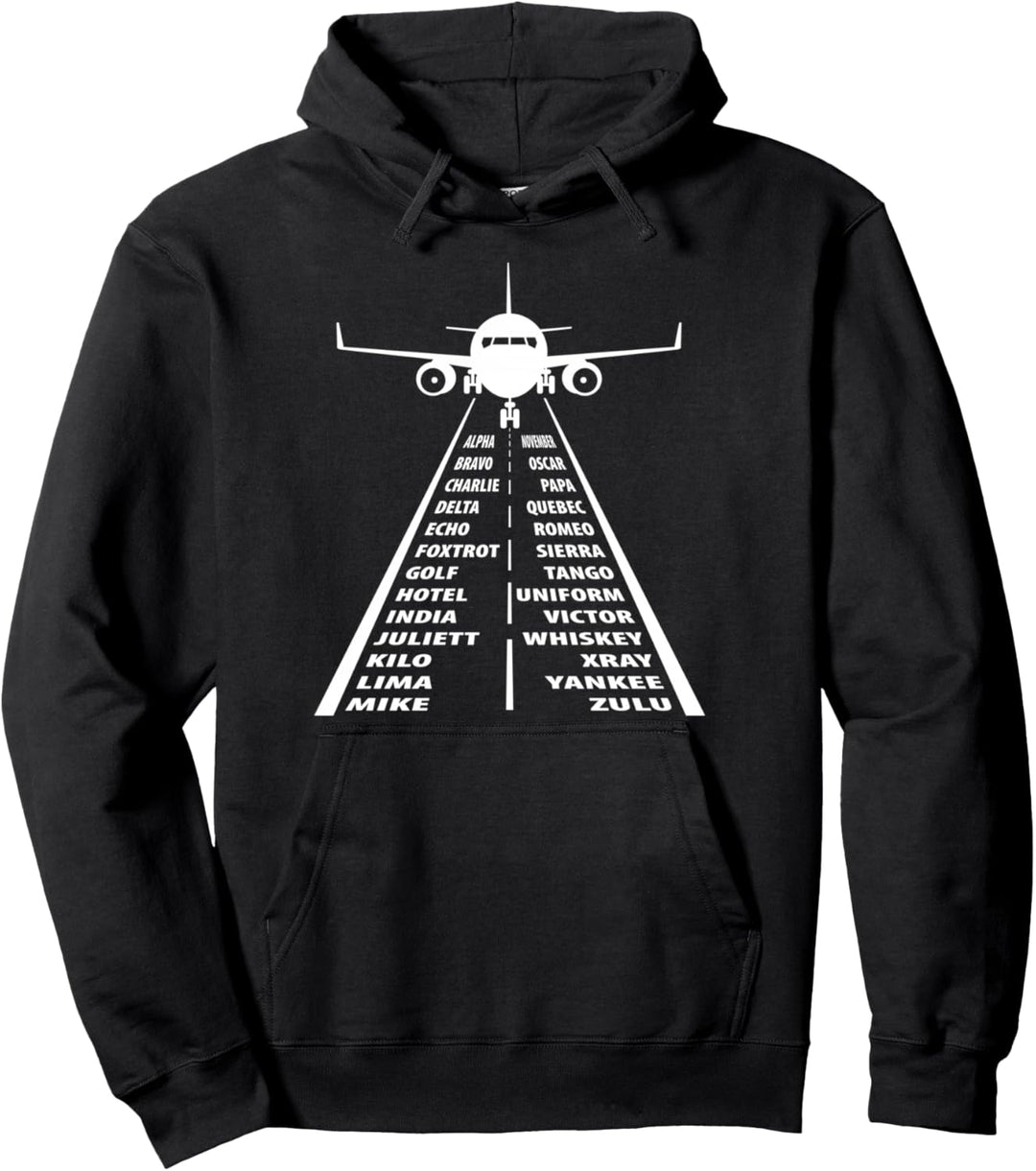 Nato Alphabet Design für Fluglotse - Pilotenausbildung Pullover Hoodie