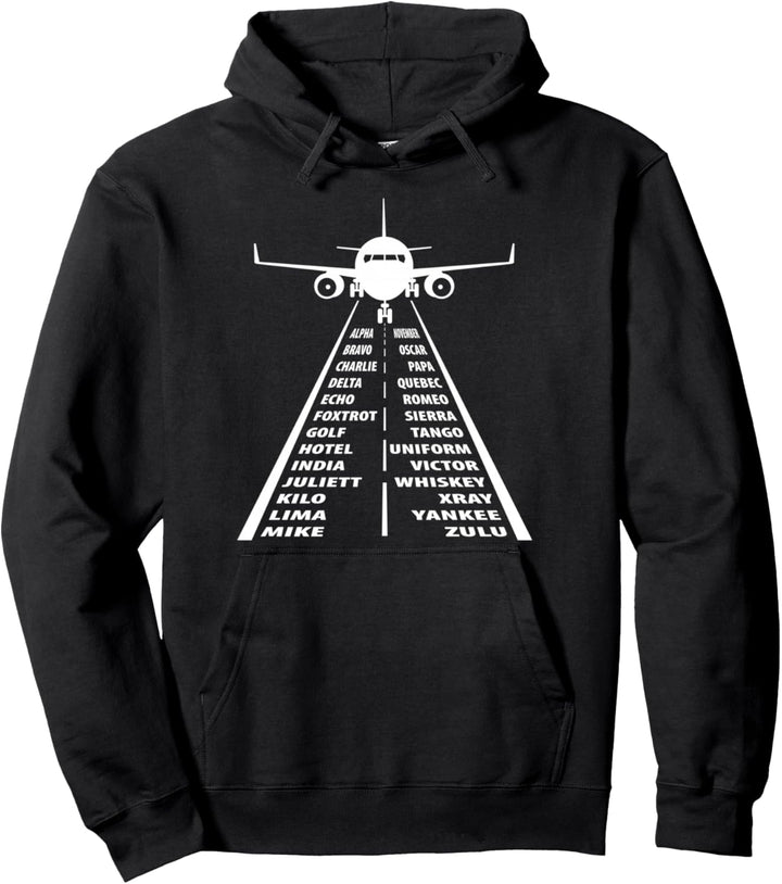 Nato Alphabet Design für Fluglotse - Pilotenausbildung Pullover Hoodie