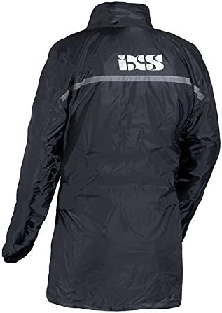 IXS Niemes II Motorrad Regenjacke Schwarz S, Schwarz S