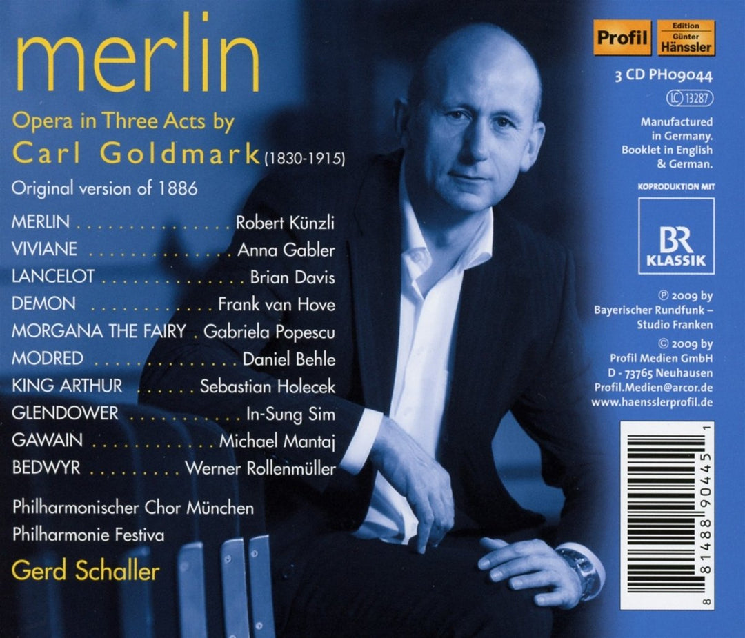 GOLDMARK: Merlin, Audio-CD