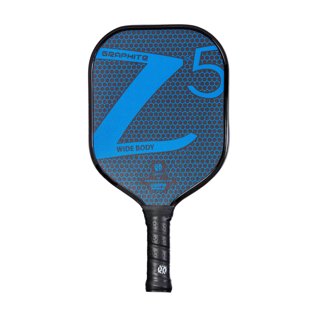 Onix Pickleball-Paddel aus Kohlefaser, Graphit, Z5, mit gepolstertem Komfortgriff, USA Pickleball zu