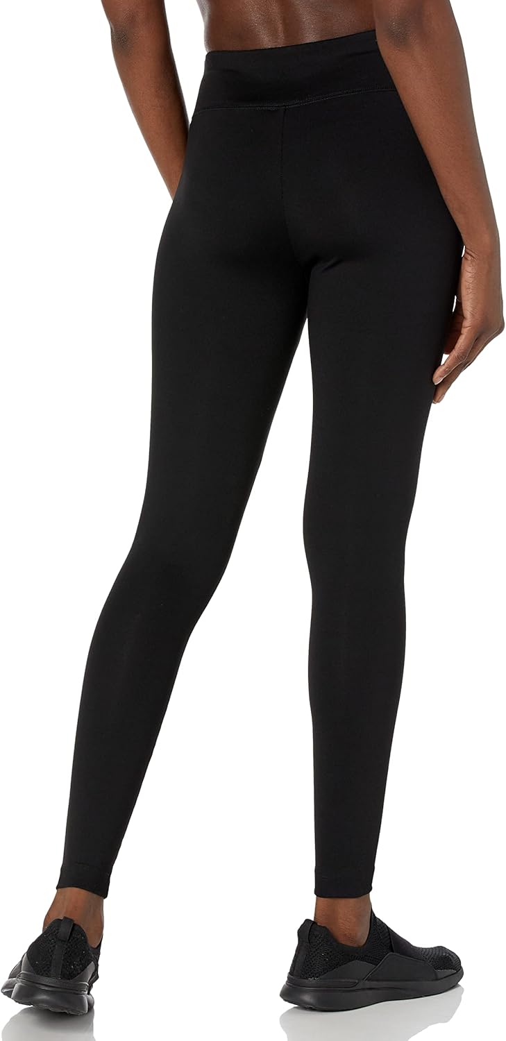 Danskin Damen Signature (Cintura Ancha) Yoga breiter Taille Leggings, Reichhaltiges Schwarz, M