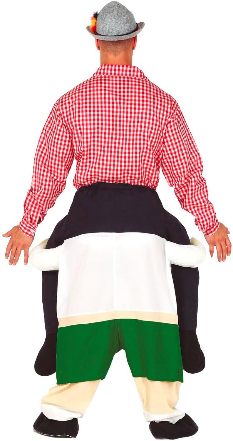 FIESTAS GUIRCA, S.L. Tiroler Alpen Huckepack Kostüm für Erwachsene