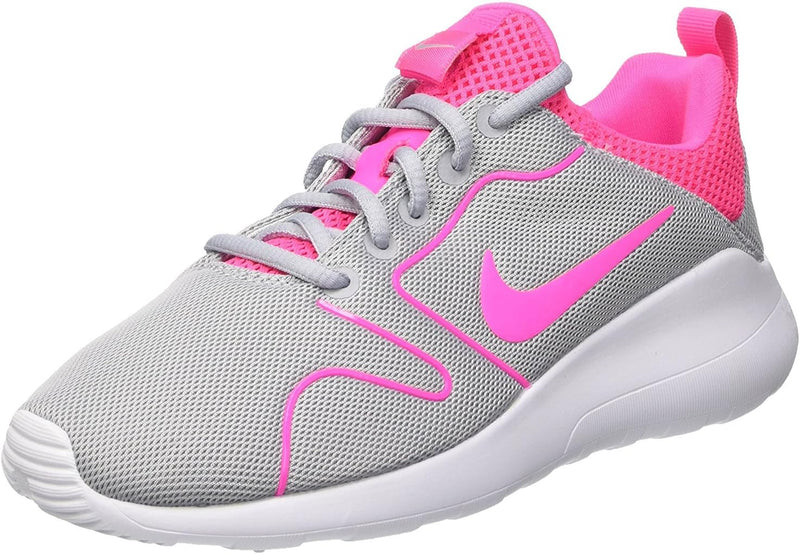 Nike Wmns Kaishi 2.0, Damen Laufschuhe 36.5 EU Grau Wolf Grey Pink Blast White, 36.5 EU Grau Wolf Gr