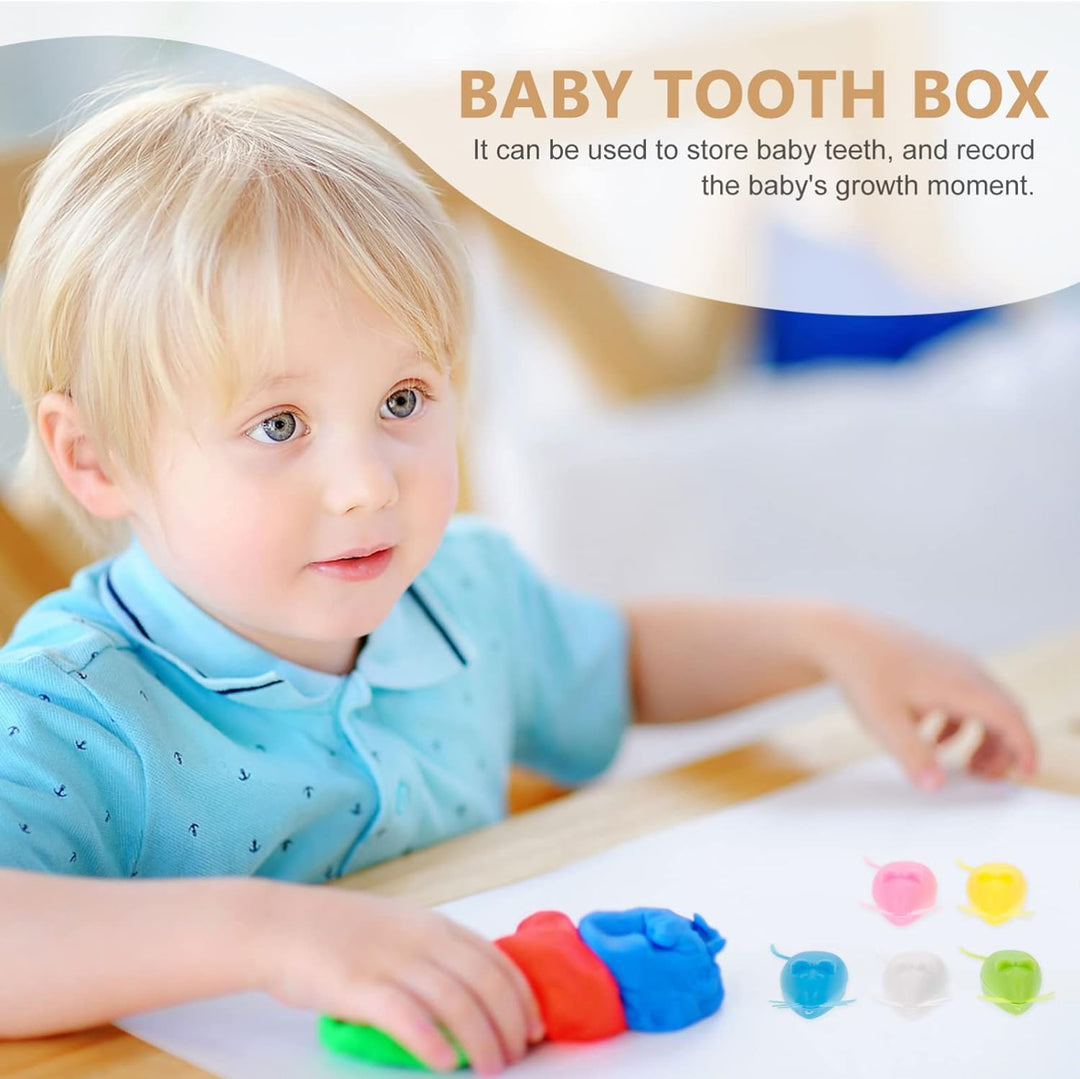 iplusmile Zahnbox Cartoon Mini Maus Form Milchzahndose Milchzähne Box Zahndose Milchzahnbox Zahn Auf