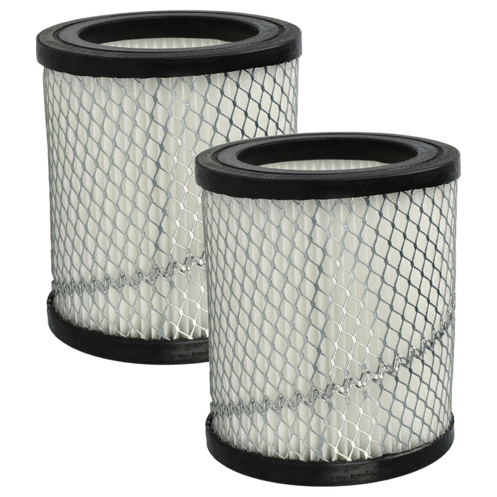 vhbw 2x Staubsaugerfilter Ersatz für Scheppach 7906401701 für Aschesauger | HEPA Filter