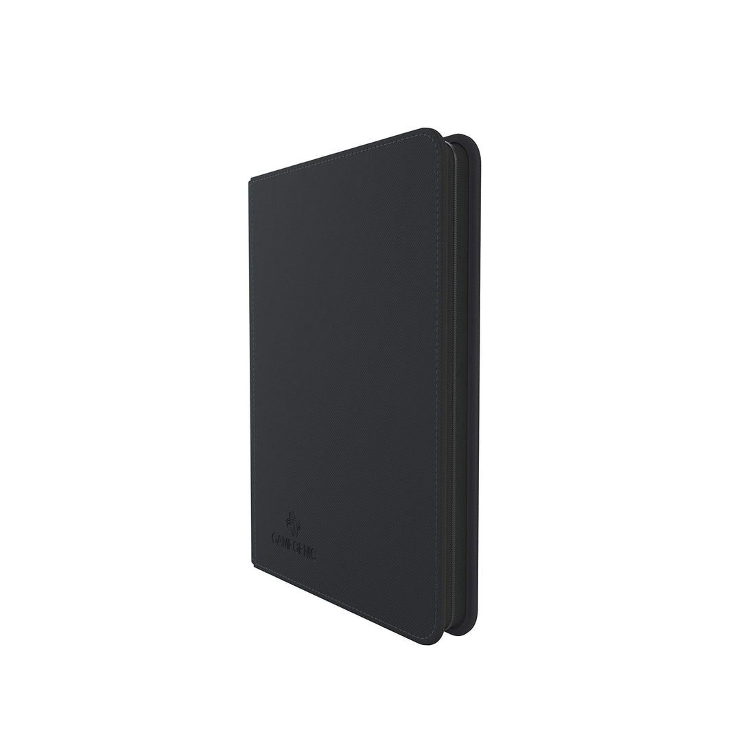 Gamegenic GGS31011ML Zip-Up Album (8-Pocket), Black Schwarz, Schwarz