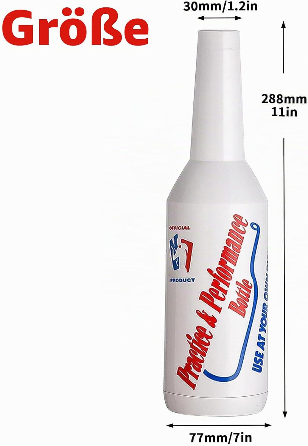 SuproBarware Flair Bottle 3er-Set – Cocktail-Shaker, Trainingsflasche, Flair Barkeeper-Übungs- und L