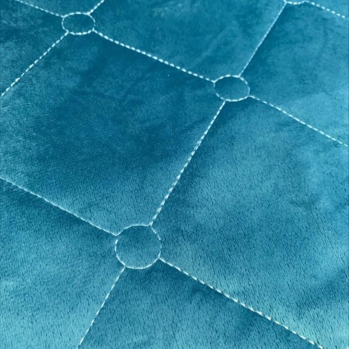 Matratzenbezug 160x200 cm Wasserdicht – Velours Matratzenschoner mit Rundumgummi, Elastisch, Atmungs