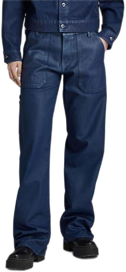 G-STAR RAW Damen Judee Carpenter Loose Jeans 26W / 30L Blau (Luna Blue Cobler D23590-d436-g275), 26W