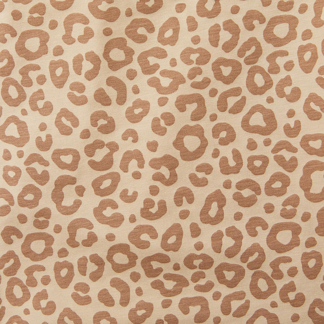 Cloby CBY-LS6-LPB Long Sleeve Shirt/Langarmshirt mit UV-Schutz (UPF 50+) - Leopard braun (Gr. 6-12 M