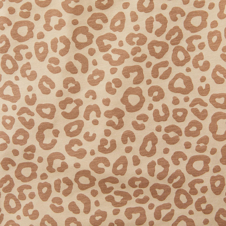 Cloby CBY-LS6-LPB Long Sleeve Shirt/Langarmshirt mit UV-Schutz (UPF 50+) - Leopard braun (Gr. 6-12 M
