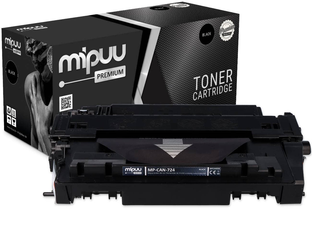 Mipuu Toner kompatibel für Canon 724 3481B002 Schwarz Black für Canon I-Sensys MF6680DN MF 6680DN La
