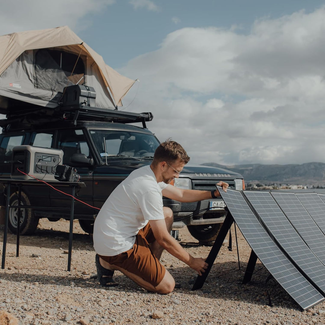 ALLPOWERS Tragbare Powerstation R1500, 1152Wh LiFePO4 (LFP) Akku, 1800W AC/100W USB-C Ausgang, Solar