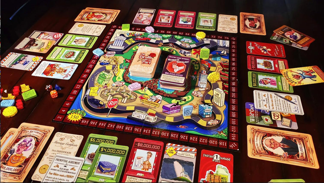 Til Death Do Us Part - The Strategy Game of Marriage and Burying Until You're Filthy Rich!