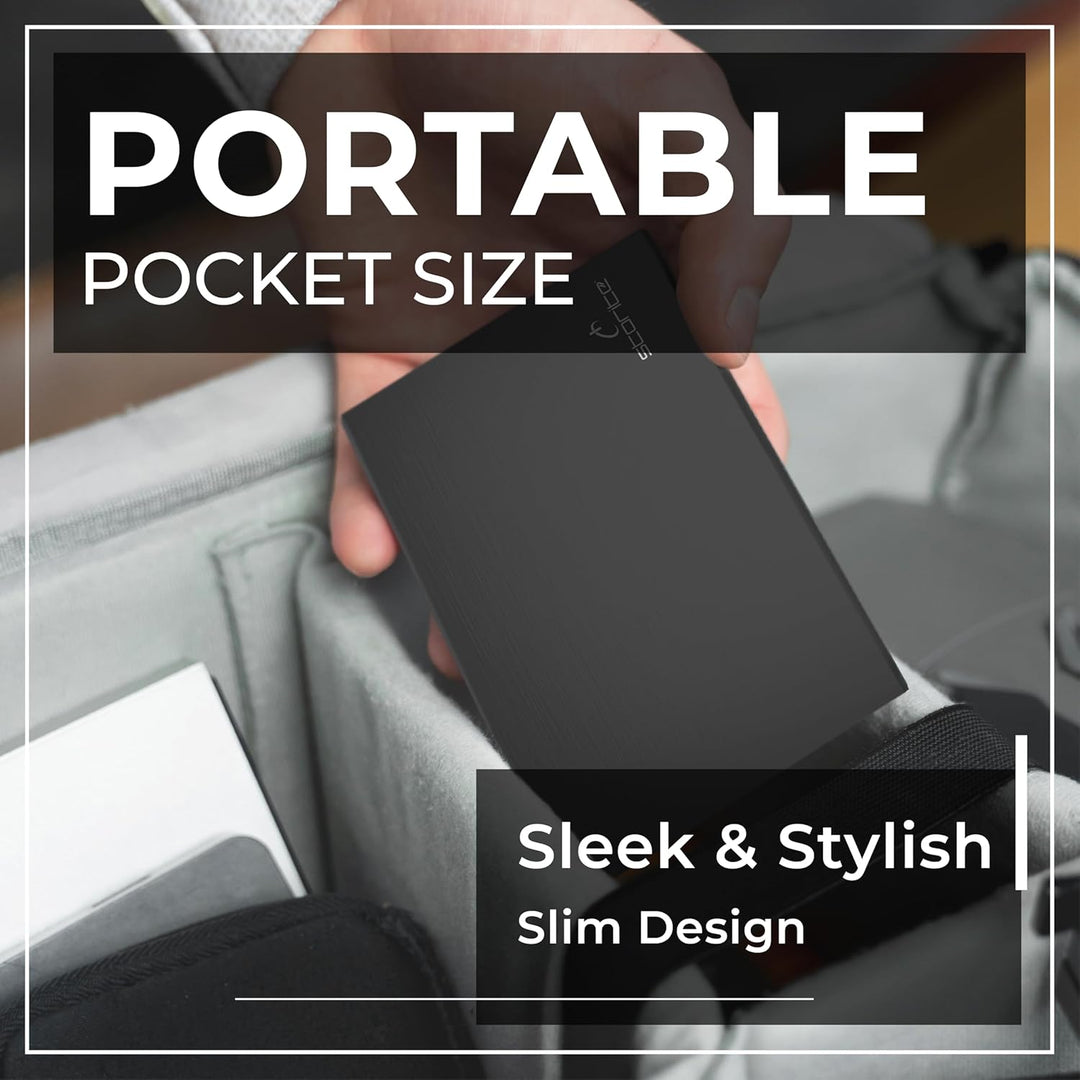 Storite F32 2,5 Zoll Ultra Slim Tragbare Externe Festplatte USB 2.0 mit 1 TB Speichererweiterung HDD