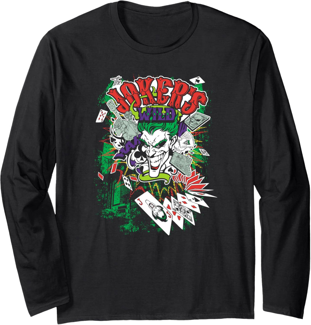 Batman Joker's Wild Langarmshirt