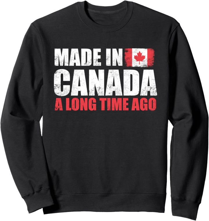 Kanadische Flagge Kanadier Ahornblatt Lustiges Kanada Sweatshirt