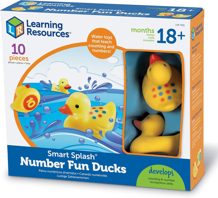 Learning Resources Smart Splash Bade-Enten Zahlenspass