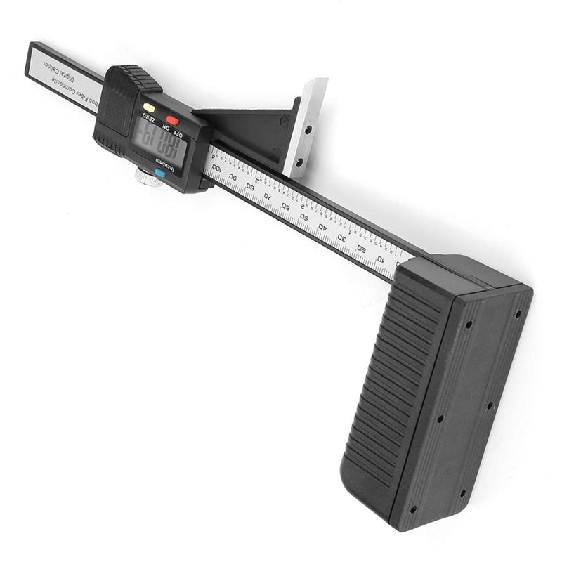 Digitales Höhenmessgerät, 0-150mm Magnetisch Präzisions Digitales Vernier Height Gauge mit Magnetfus