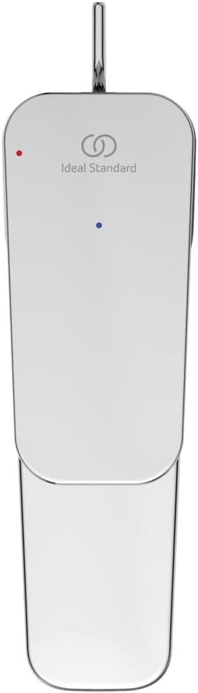 Ideal Standard BD214AA Ceraplan Waschtischarmatur mit Zugknopf-Ablaufgarnitur Auslaufhöhe 73mm mit M