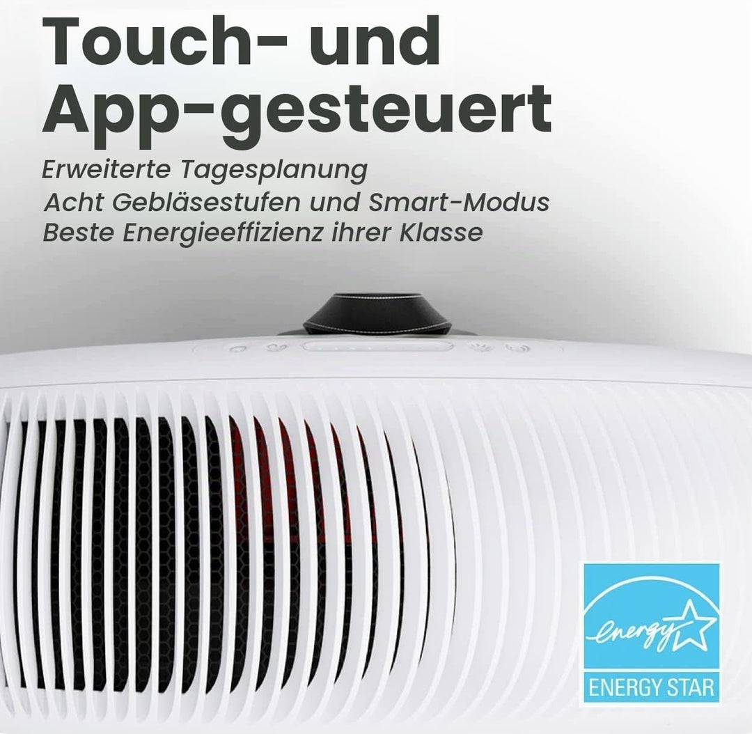 IQAir Luftreiniger für grosse Räume [Haus, Küche, Wohnzimmer, Schlafzimmer, Büro] Atem X HyperHEPA-F