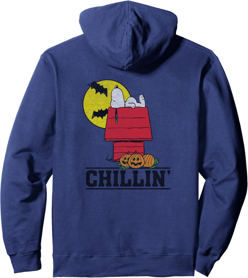 Peanuts Halloween Snoopy Chillin Pullover Hoodie