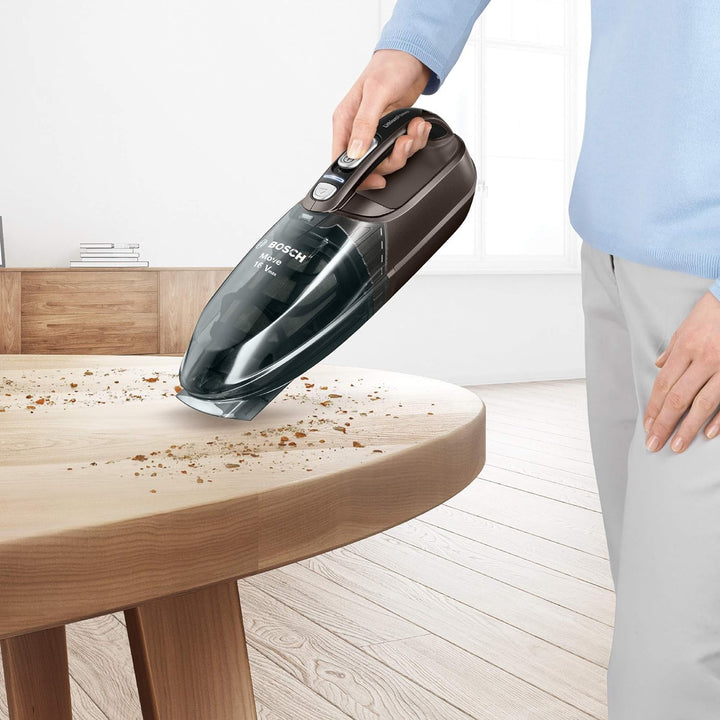 Bosch Handstaubsauger Move Lithium 16V max BHN16L, Akku-Staubsauger, ideal für Polster und Auto, beu