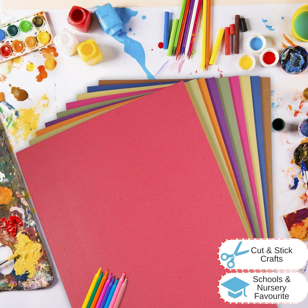 Be Creative Bcreative Zuckerpapier, A3, 100 g/m², recycelt, 100 g/m², 250 Blatt