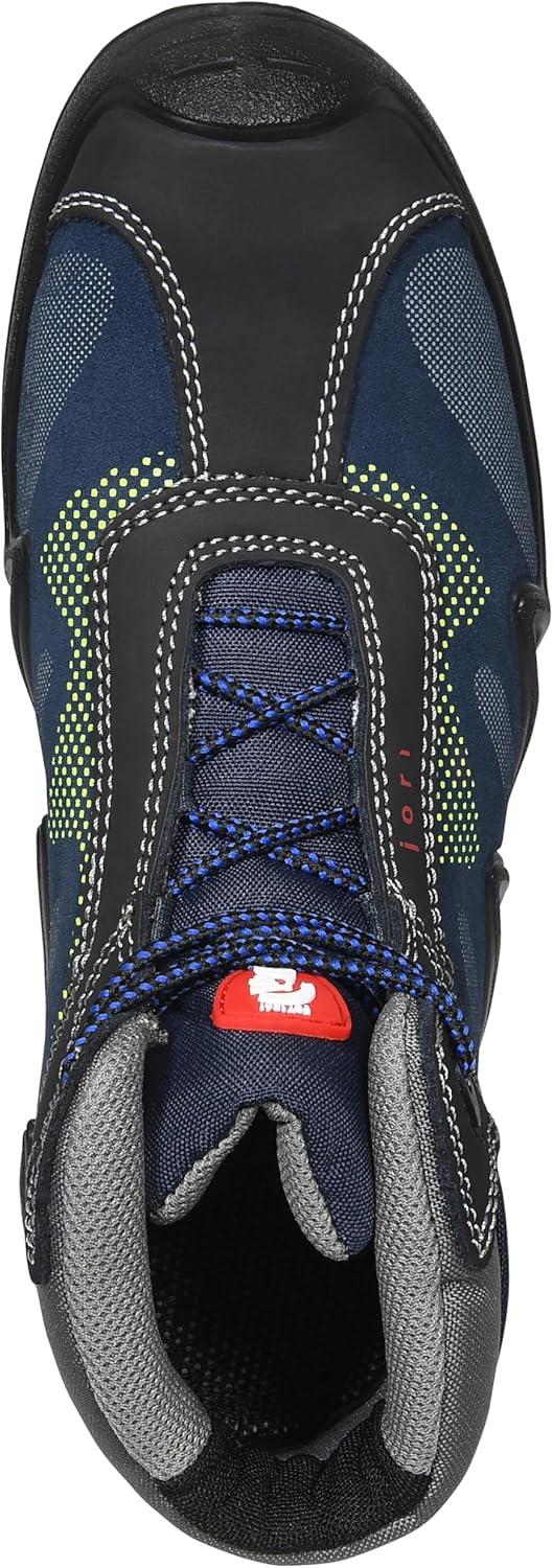 JORI Sicherheitsschuhe Harvey Mid S3, Damen und Herren, Leder, Kunststoffkappe (Leichter als Stahlka