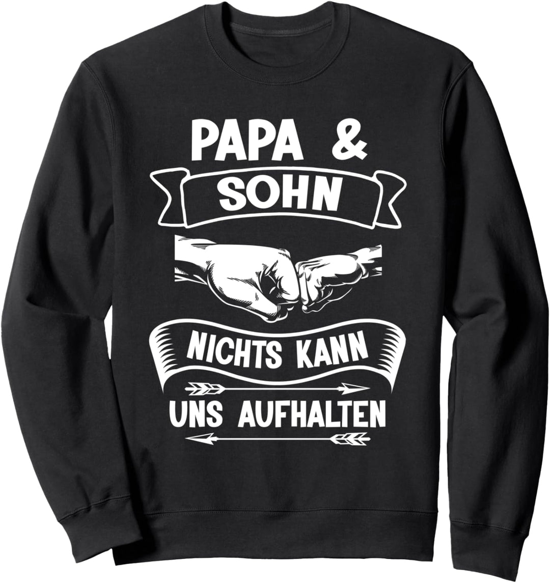 Papa Sohn Kinder Partnerlook Sweatshirt