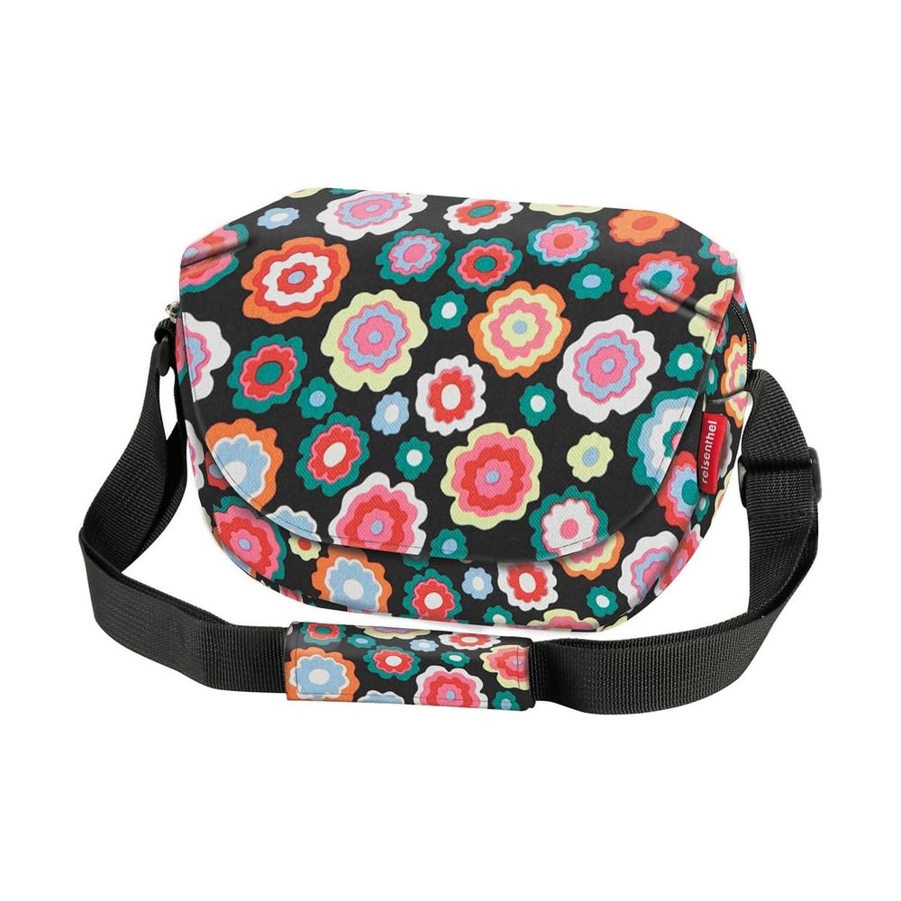 KlickFix Asista Teile fürs Rad klick-fix 0263DO Unisex-Adult FunBag Stuurtas 25X19X8Cm Happy Flowers