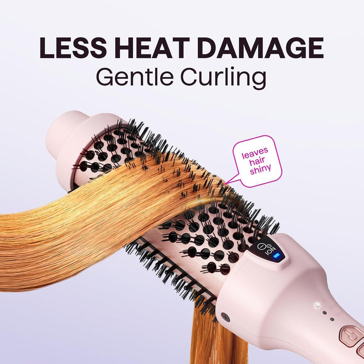 Wavytalk Thermobürste, Thermal Brush 38mm Ionische Lockenbürste erhitzt zur Erzeugung natürlicher Lo