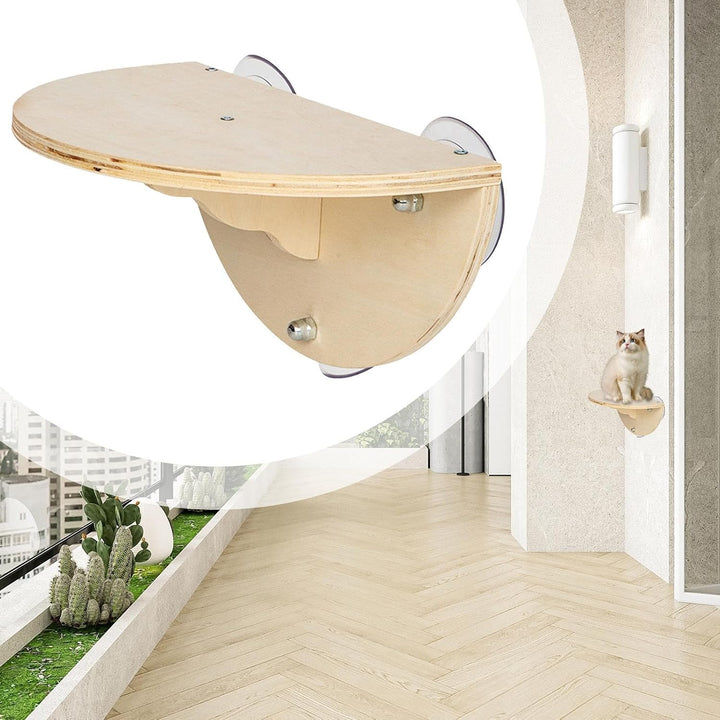 Cat Hammock Window Perch | Faltbares Cat Window Bed | Large Cats Shelf | Space-Saving Window Seat fo