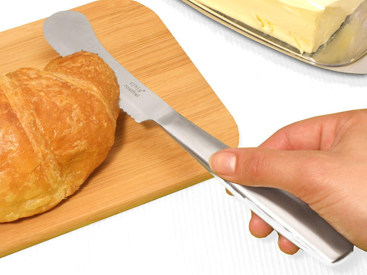 c|h|g Frühstücksmesser EasyDo, 2 Stück, silber