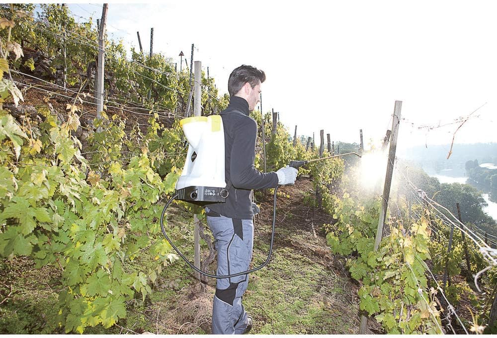 Mesto Rückensprüher Typ 3558 (Rückensprühgerät 18,0 Liter, Hohlkegeldüse Messing, Gartenspritze, max